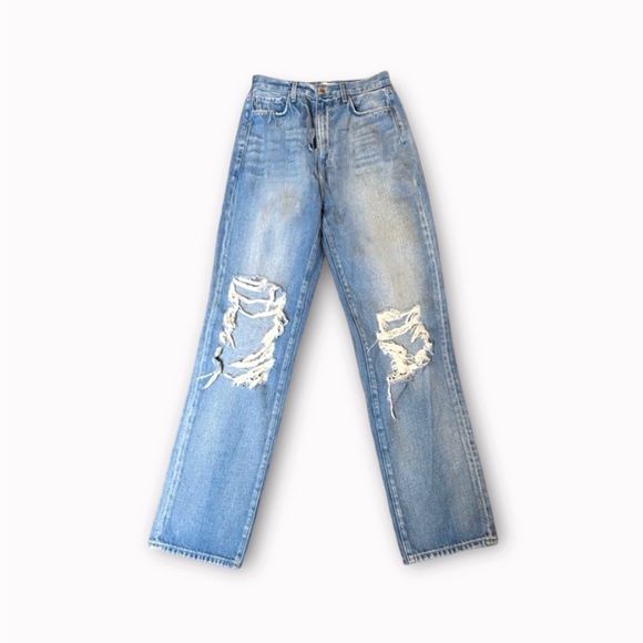 L’Agence high Rise light wash Distressed Jeans - Picture 2 of 8